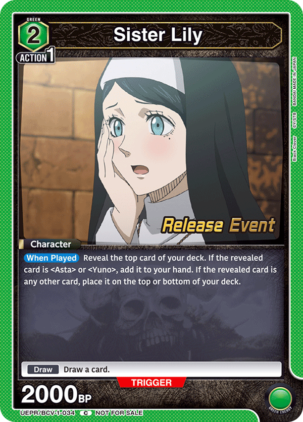 Sister Lily UEPR/BCV-1-034