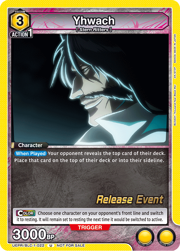Yhwach UEPR/BLC-1-022