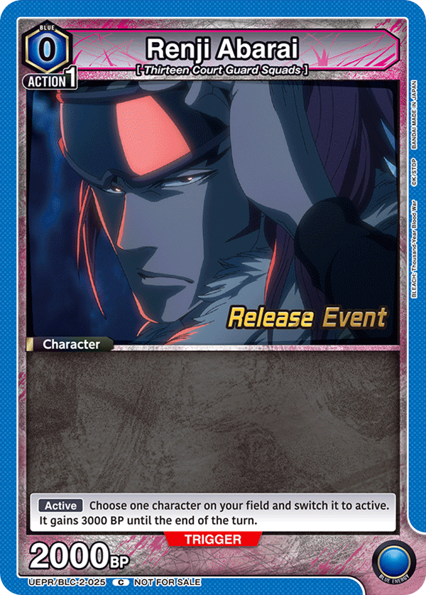 Renji Abarai UEPR/BLC-2-025