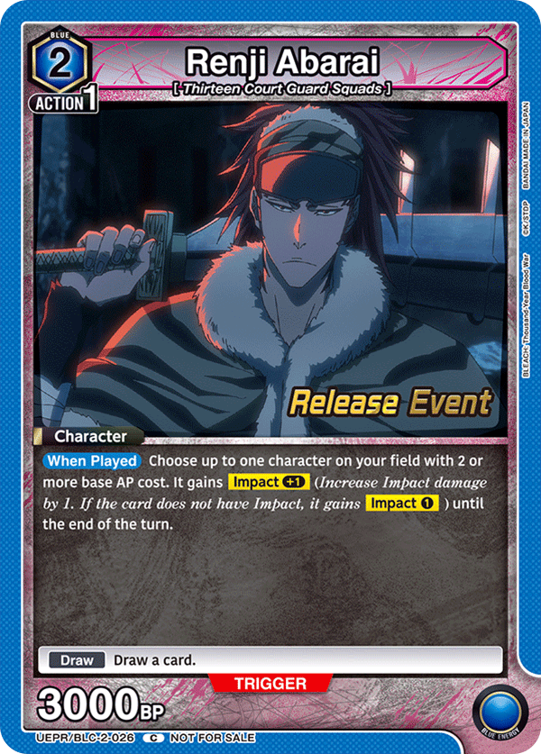 Renji Abarai UEPR/BLC-2-026