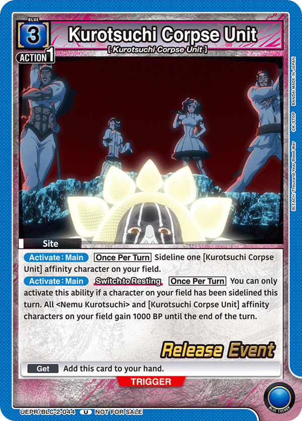 Kurotsuchi Corpse Unit UEPR/BLC-2-044