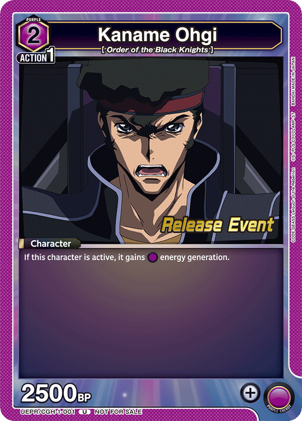Kaname Ohgi UEPR/CGH-1-001
