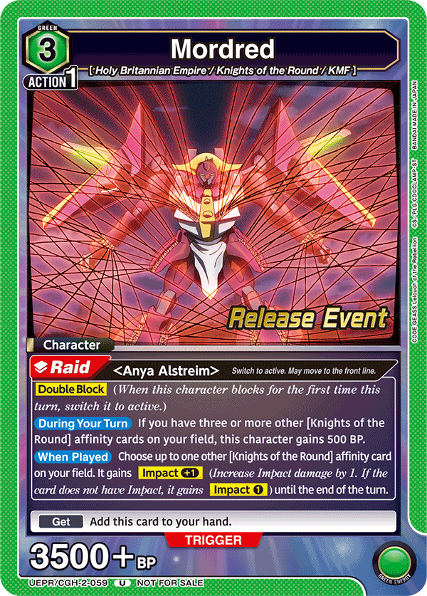 Mordred UEPR/CGH-2-059