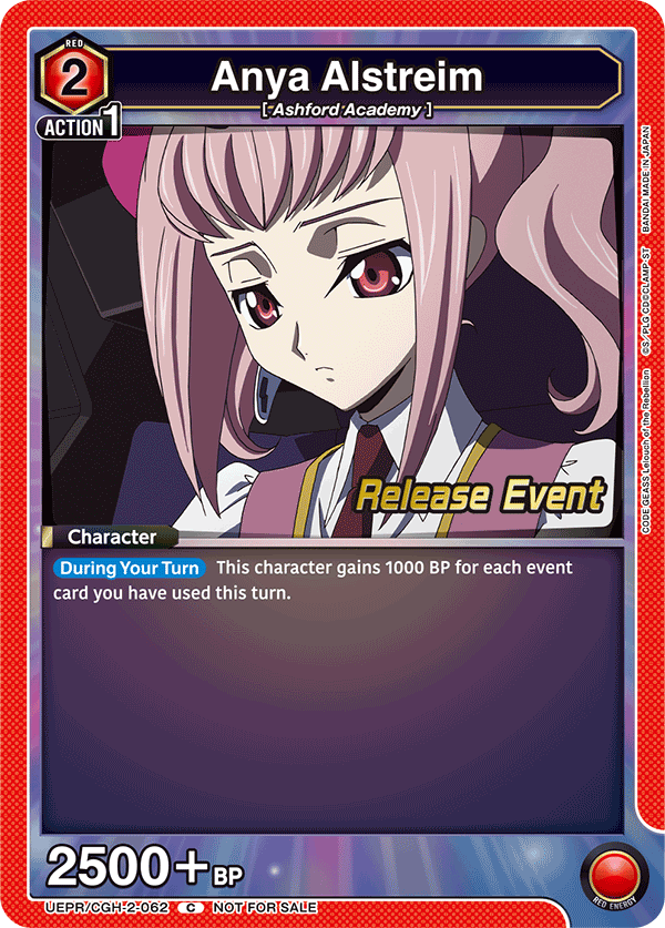 Anya Alstreim UEPR/CGH-2-062