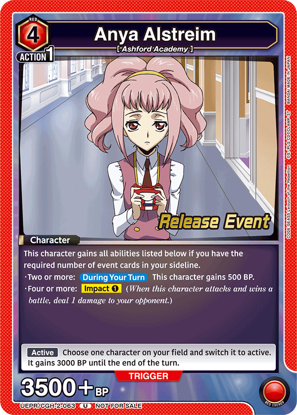 Anya Alstreim UEPR/CGH-2-063