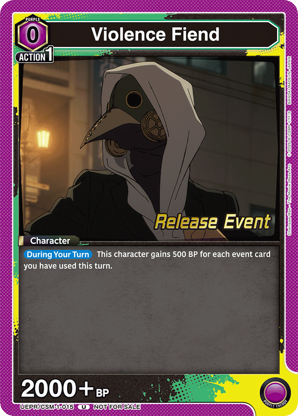 Violence Fiend UEPR/CSM-1-015