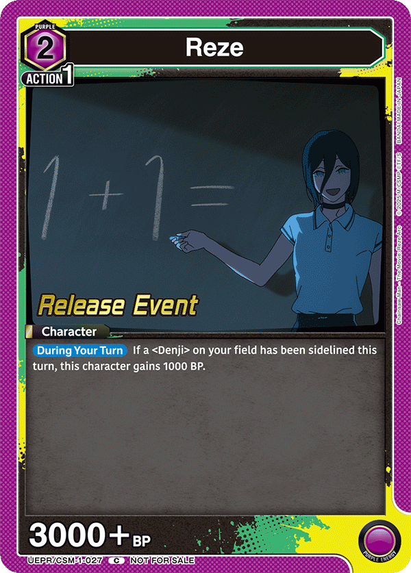 Reze UEPR/CSM-1-027