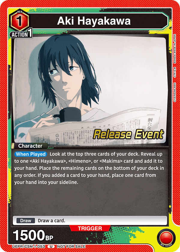 Aki Hayakawa UEPR/CSM-1-053