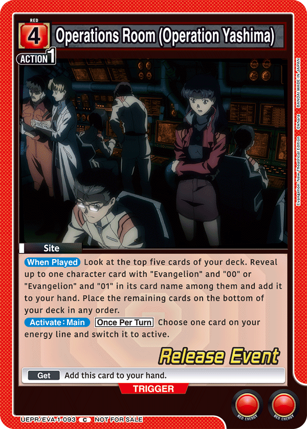 Operations Room (Operation Yashima) UEPR/EVA-1-093
