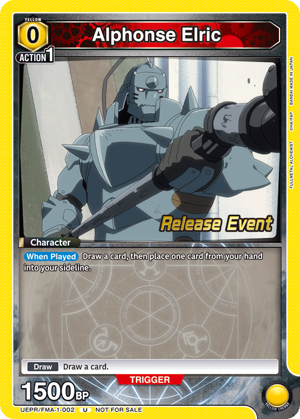 Alphonse Elric UEPR/FMA-1-002