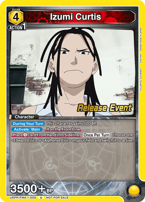Izumi Curtis UEPR/FMA-1-005