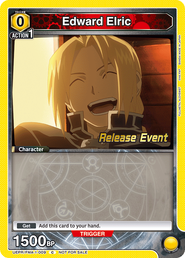 Edward Elric UEPR/FMA-1-009