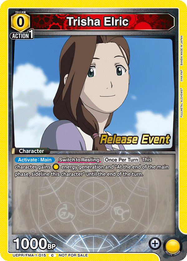 Trisha Elric UEPR/FMA-1-015