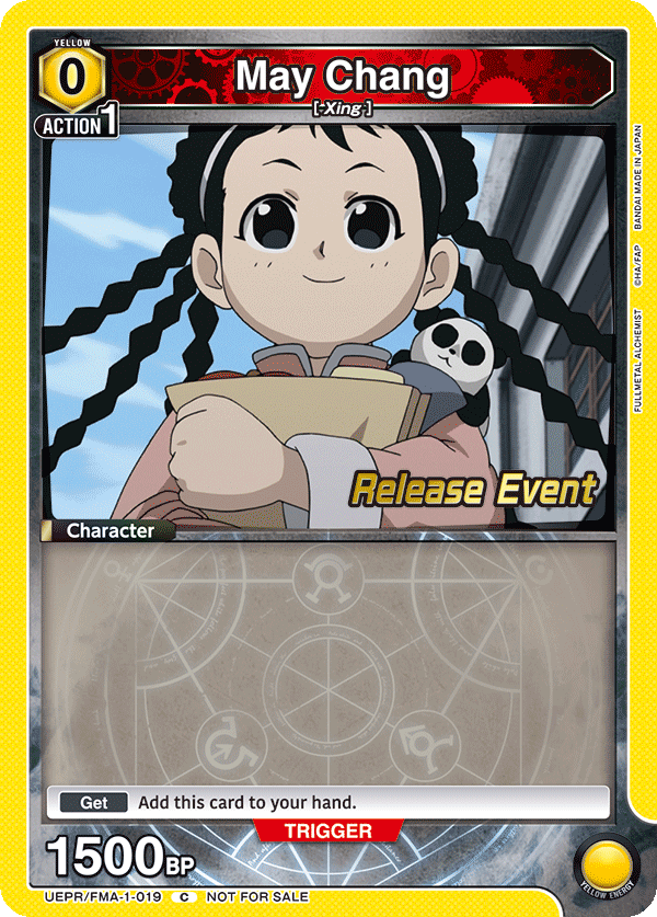 May Chang UEPR/FMA-1-019