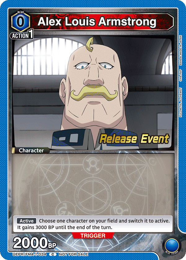 Alex Louis Armstrong UEPR/FMA-1-034