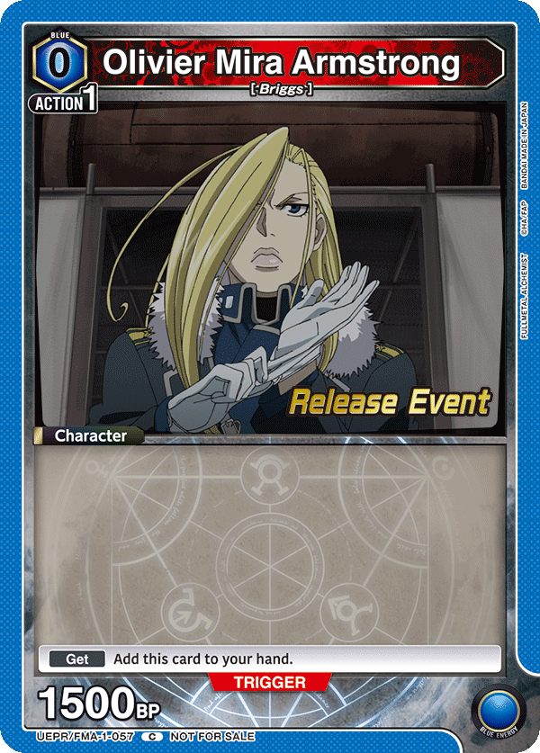 Olivier Mira Armstrong UEPR/FMA-1-057
