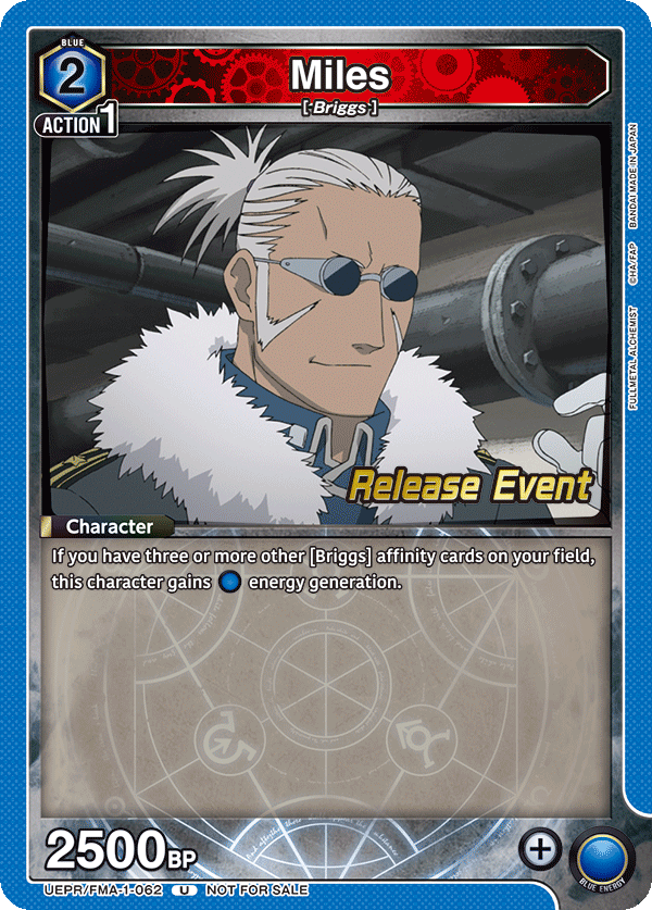 Miles UEPR/FMA-1-062