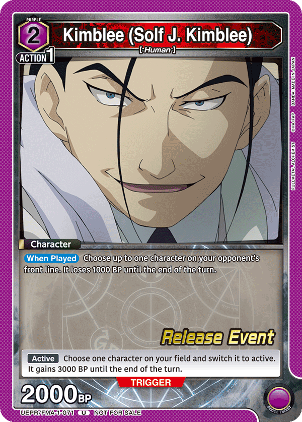 Kimblee (Solf J. Kimblee) UEPR/FMA-1-071