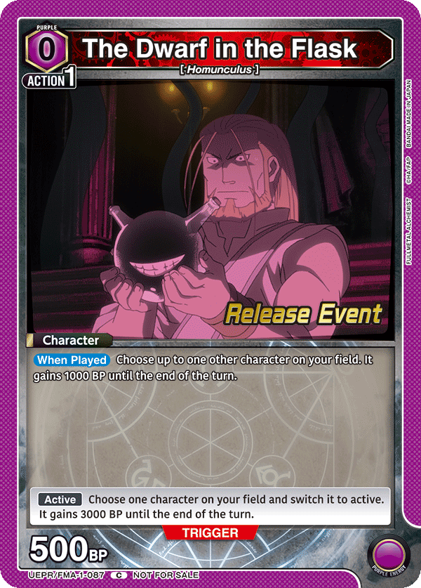 The Dwarf in the Flask UEPR/FMA-1-087