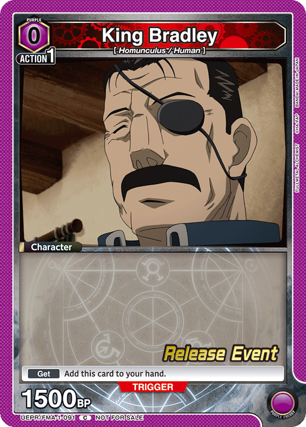 King Bradley UEPR/FMA-1-091