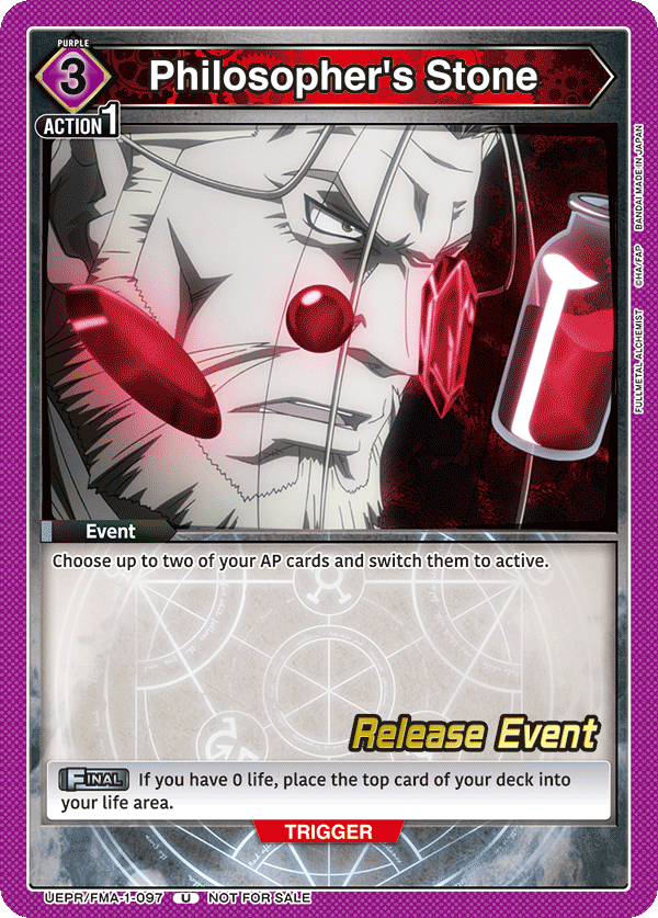 Philosopher's Stone UEPR/FMA-1-097