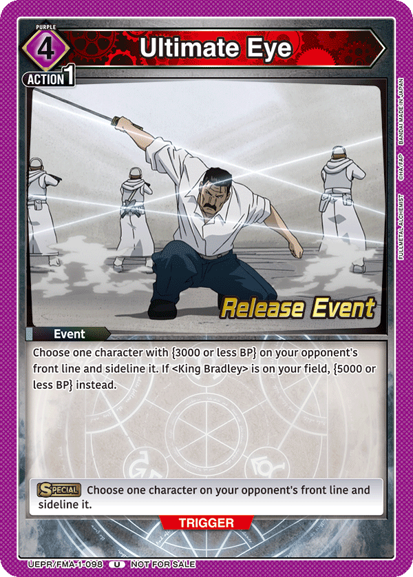 Ultimate Eye UEPR/FMA-1-098