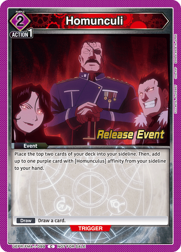 Homunculi UEPR/FMA-1-099
