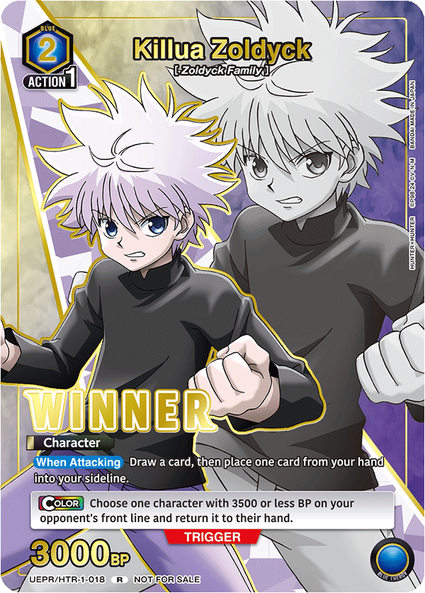 Killua Zoldyck UEPR/HTR-1-018