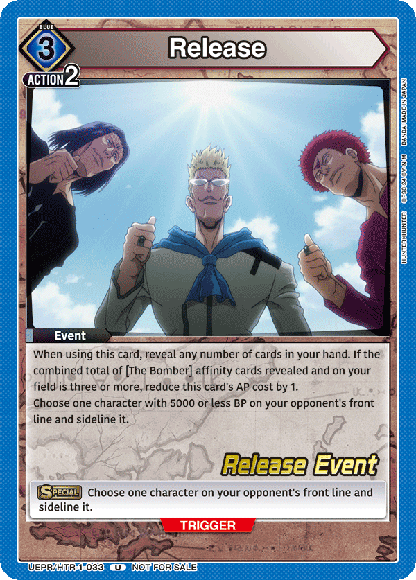 Release UEPR/HTR-1-033