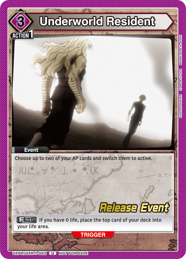 Underworld Resident UEPR/HTR-1-062