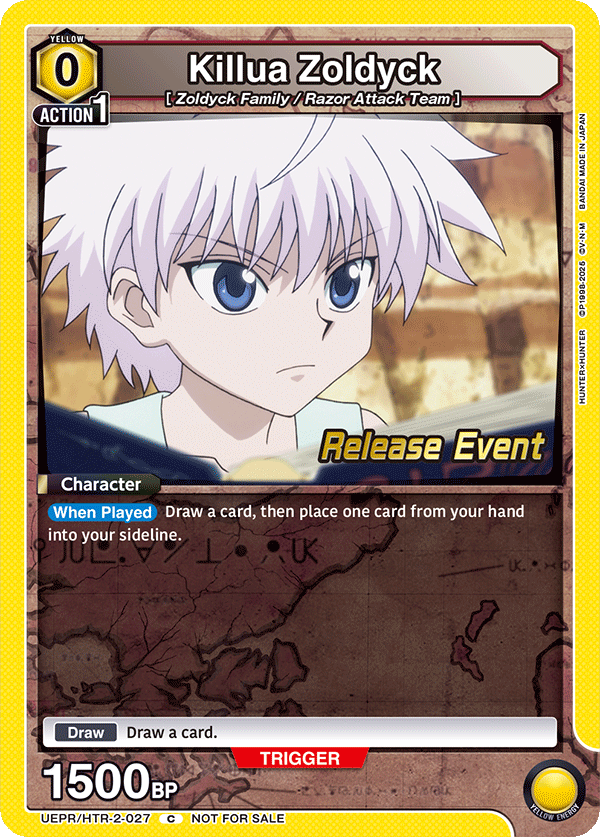 Killua Zoldyck UEPR/HTR-2-027