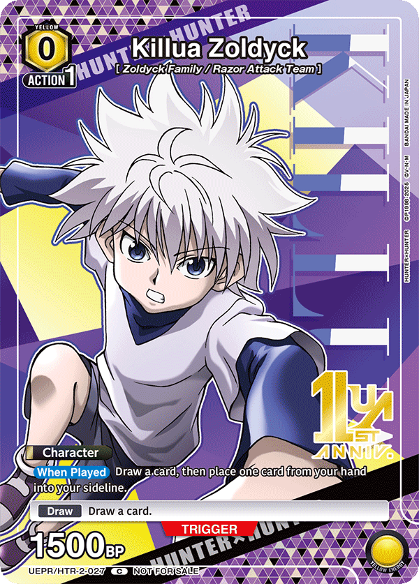 UEPR/HTR-2-027 Killua Zoldyck UEPR/HTR-2-027_p1