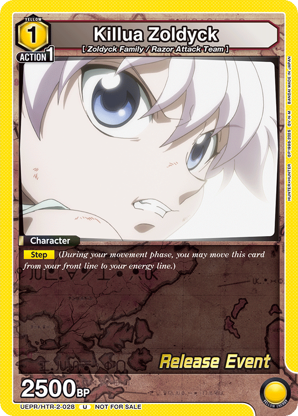 Killua Zoldyck UEPR/HTR-2-028