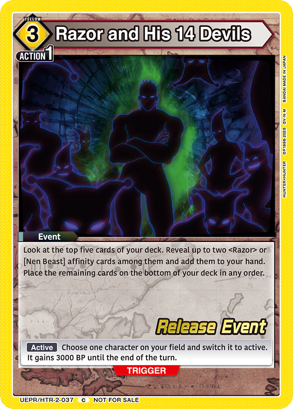 Razor and His 14 Devils UEPR/HTR-2-037