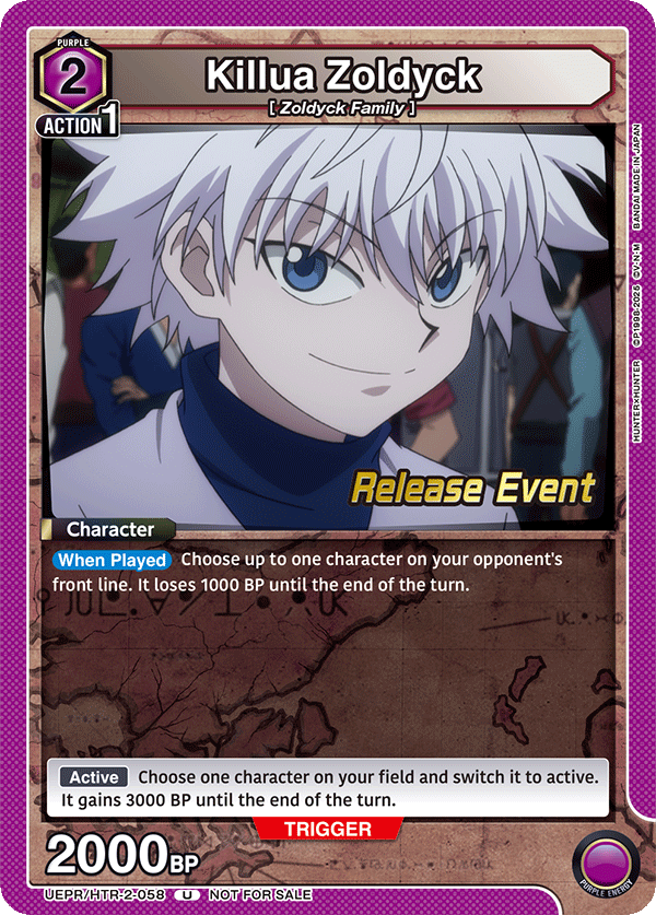 Killua Zoldyck UEPR/HTR-2-058