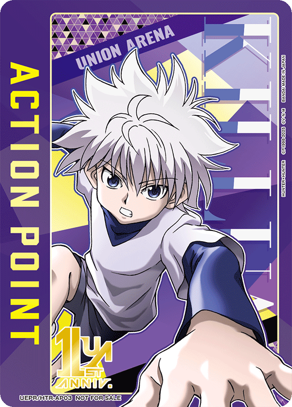 Action Point Card(HUNTER X HUNTER) UEPR/HTR-AP03