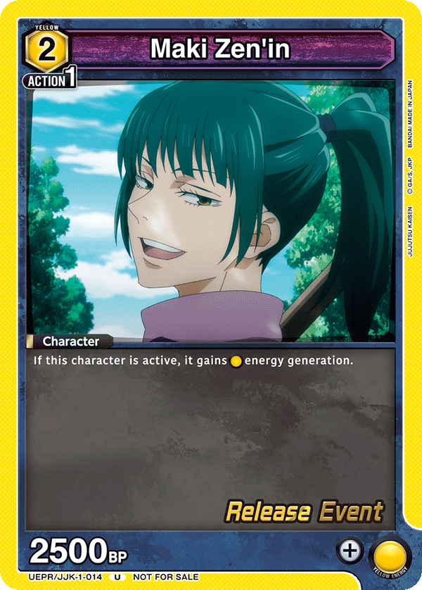 Maki Zen'in UEPR/JJK-1-014