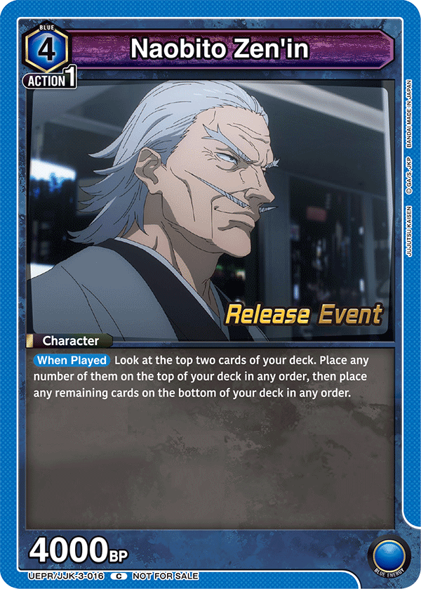 Naobito Zen'in UEPR/JJK-3-016