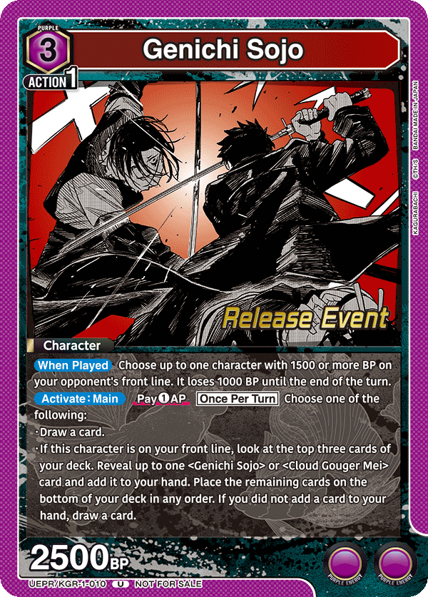 Genichi Sojo UEPR/KGR-1-010