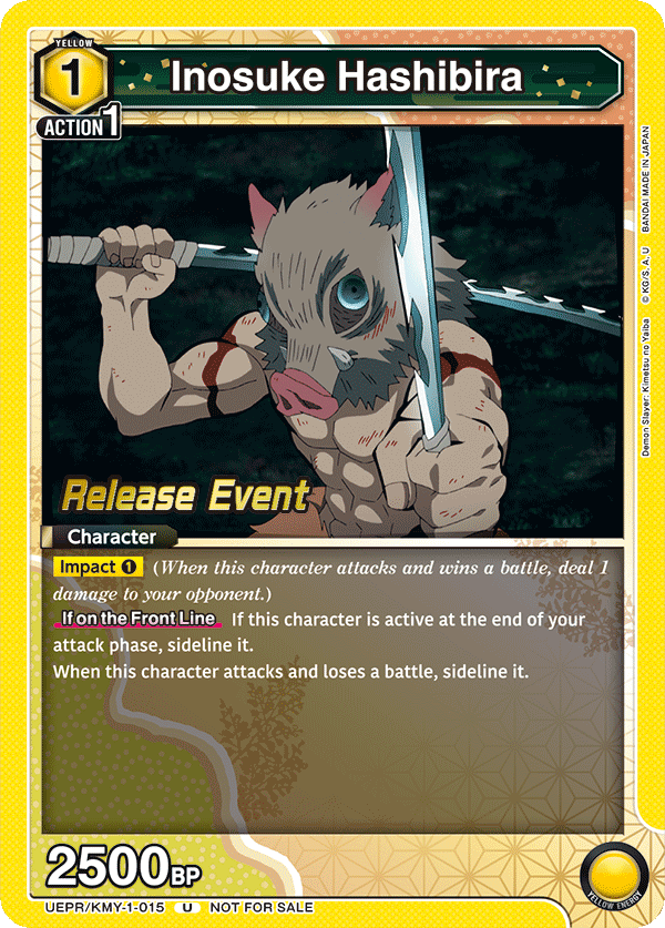 Inosuke Hashibira UEPR/KMY-1-015