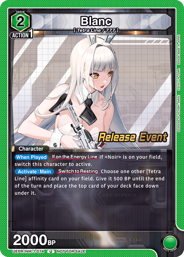 Blanc UEPR/NIK-1-074