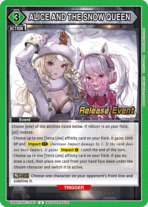ALICE AND THE SNOW QUEEN UEPR/NIK-1-097