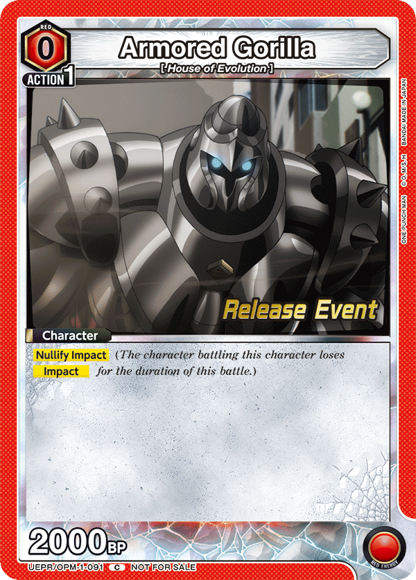 Armored Gorilla UEPR/OPM-1-091