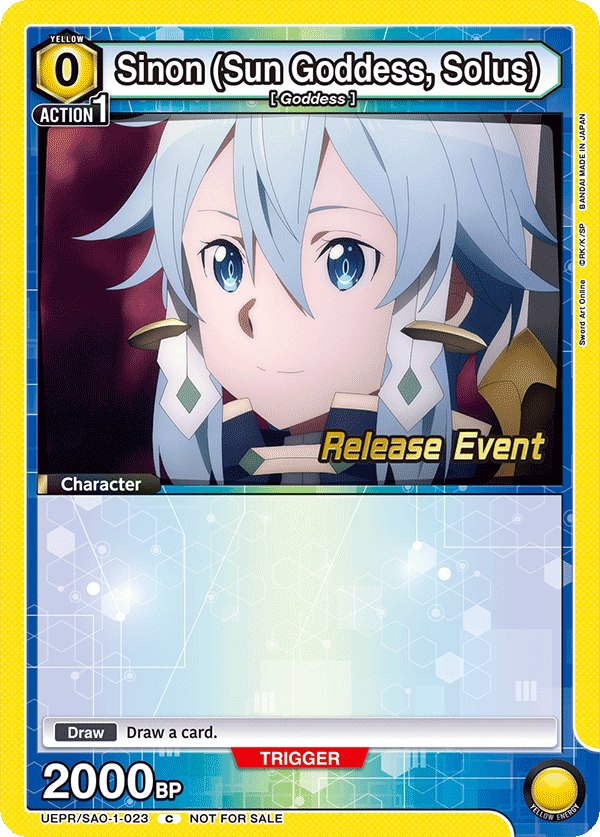 Sinon (Sun Goddess, Solus) UEPR/SAO-1-023