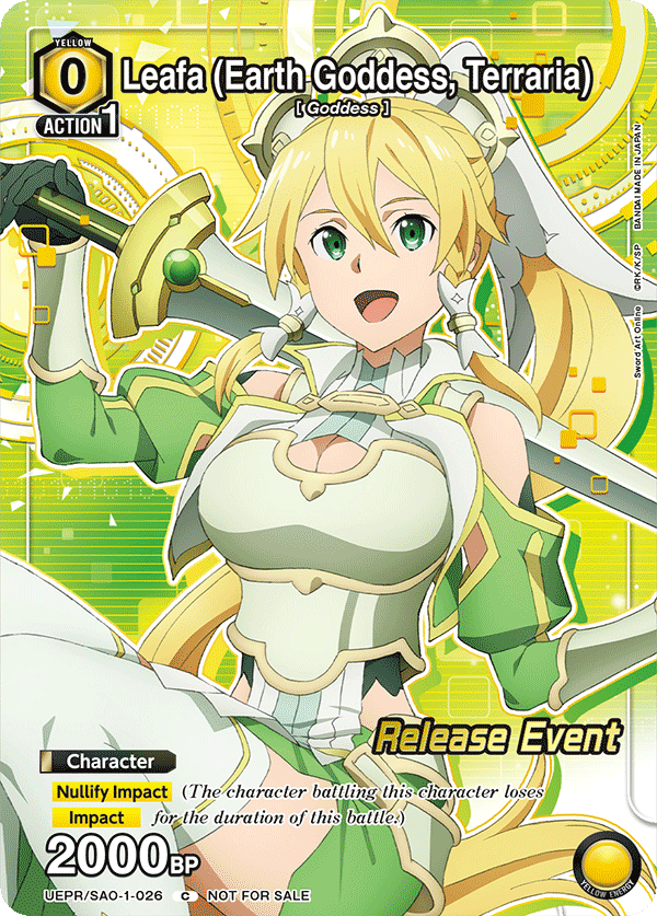 UEPR/SAO-1-026 Leafa (Earth Goddess, Terraria) UEPR/SAO-1-026_p1