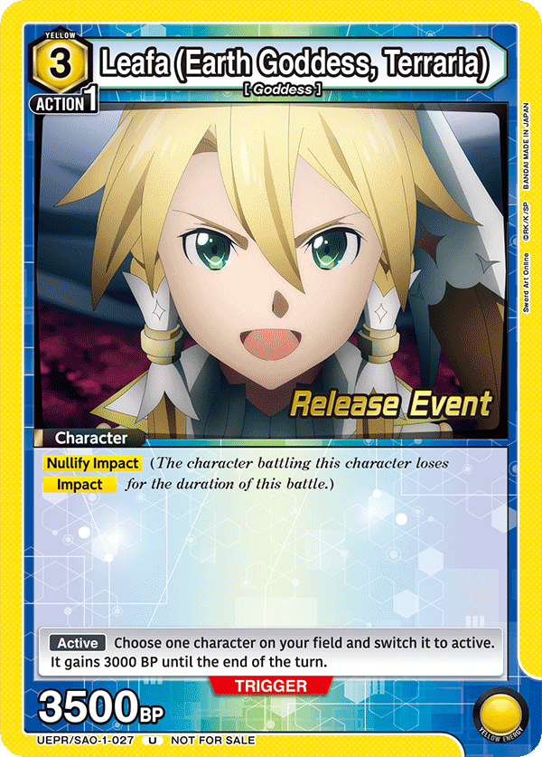 Leafa (Earth Goddess, Terraria) UEPR/SAO-1-027