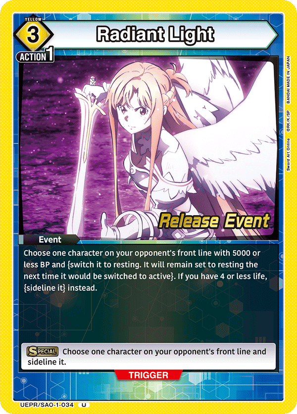 Radiant Light UEPR/SAO-1-034