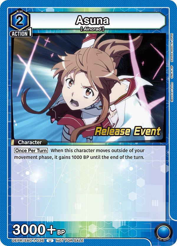 Asuna UEPR/SAO-1-036