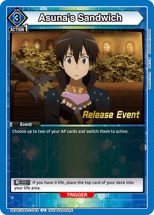 Asuna's Sandwich UEPR/SAO-1-063