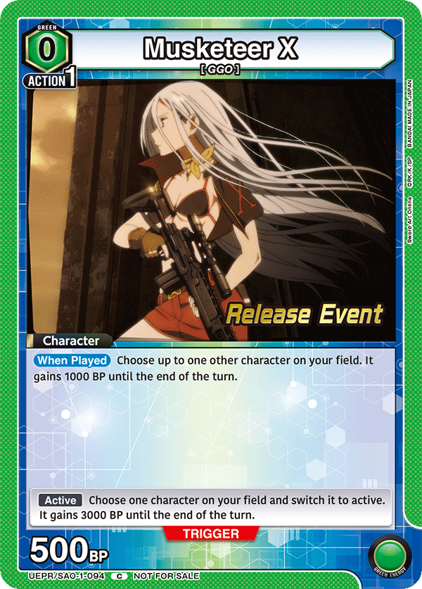 Musketeer X UEPR/SAO-1-094